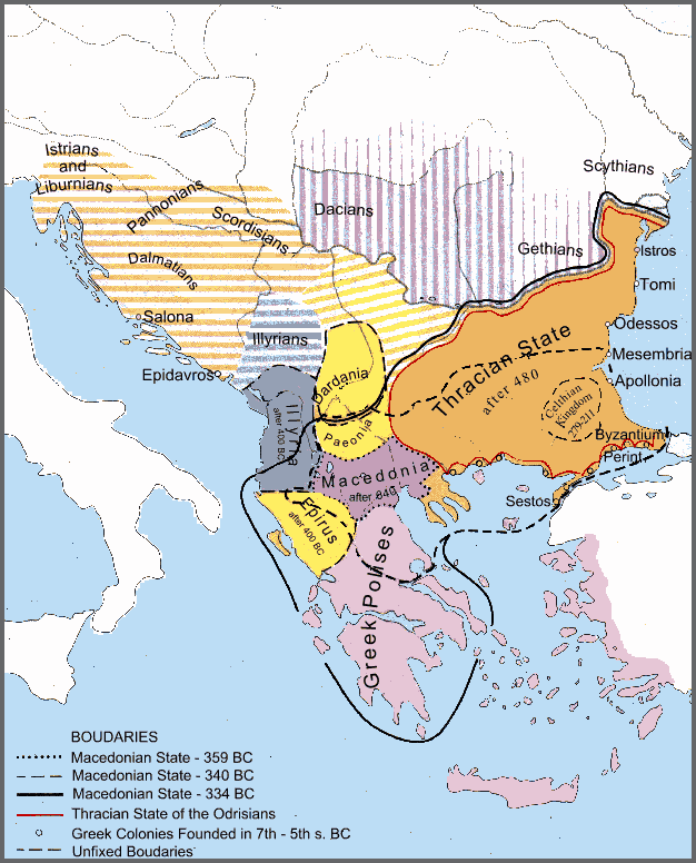 What Race Were Thracians Thrace Land 